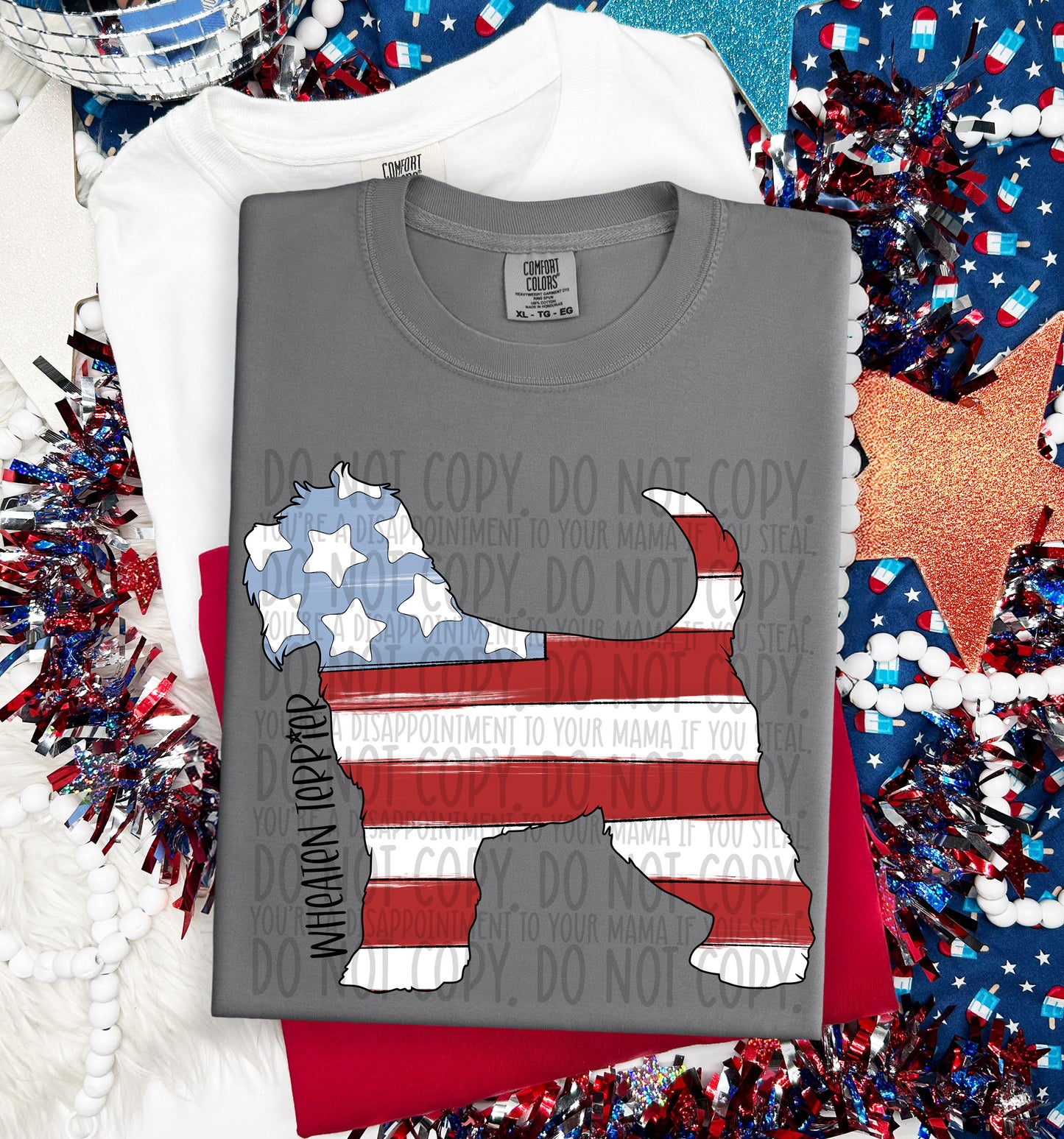 Patriotic Dogs - DTF Transfer