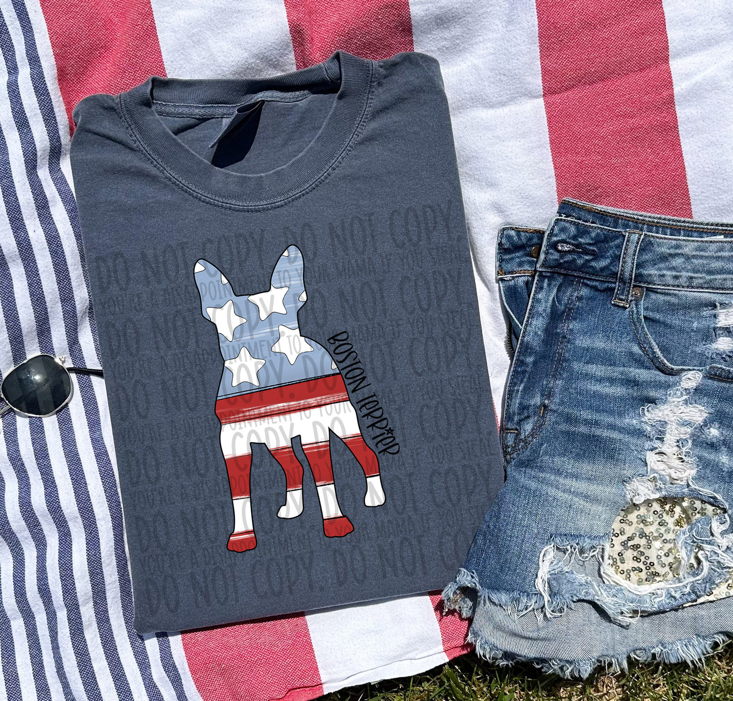 Patriotic Tee- Comfort Color