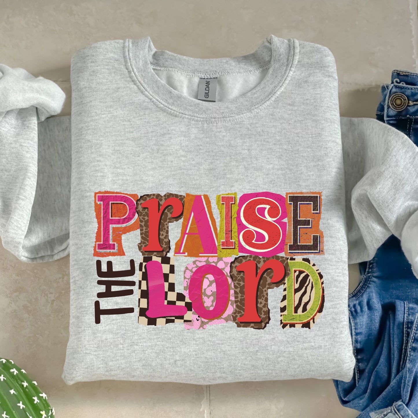 Praise The Lord- DTF Transfer