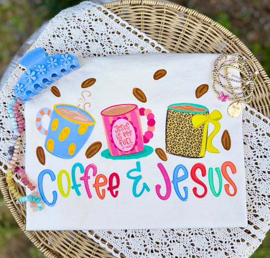 Coffee & Jesus - DTF Transfer