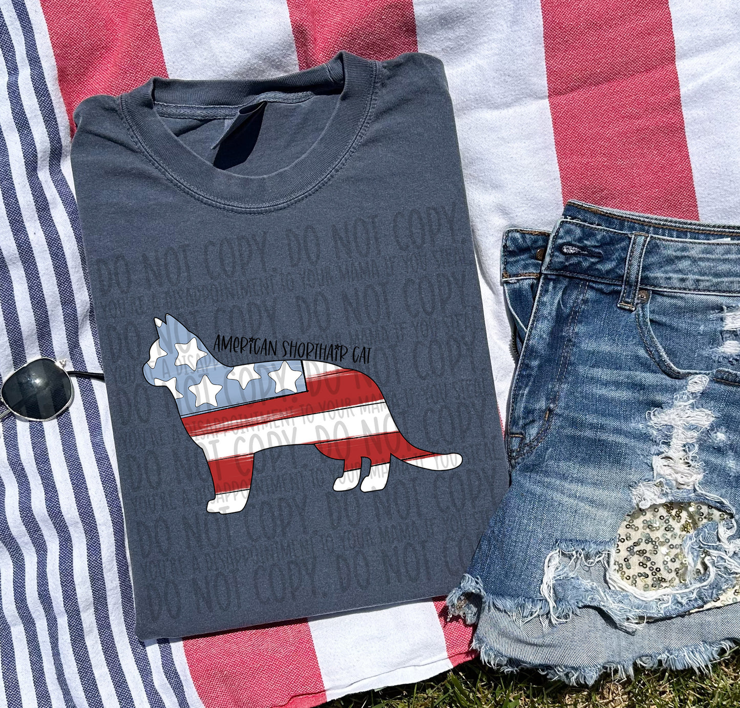 Patriotic Tee- Comfort Color
