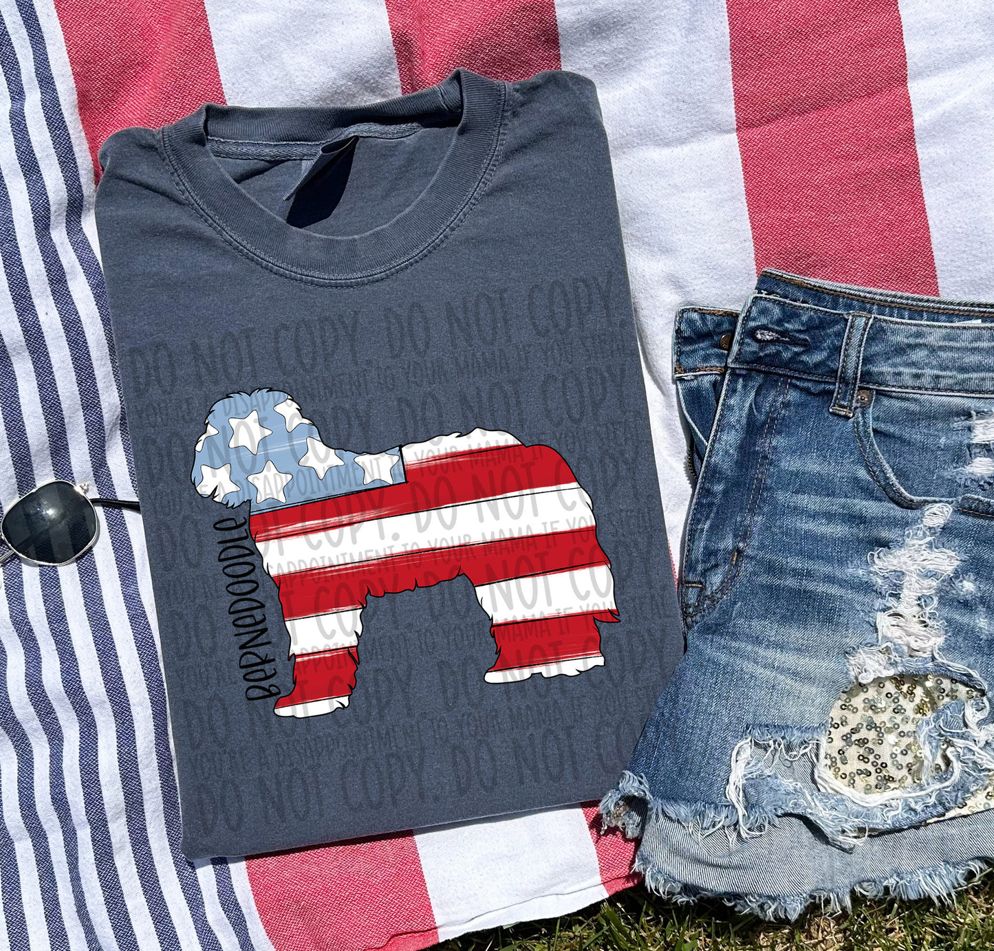 Patriotic Tee- Comfort Color