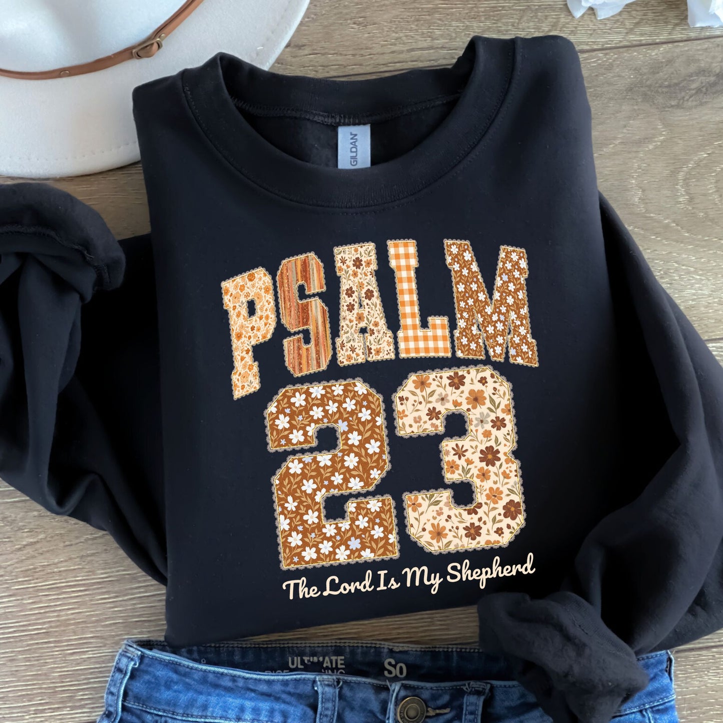 Psalm 23-The Lord is my shepherd- DTF Transfer