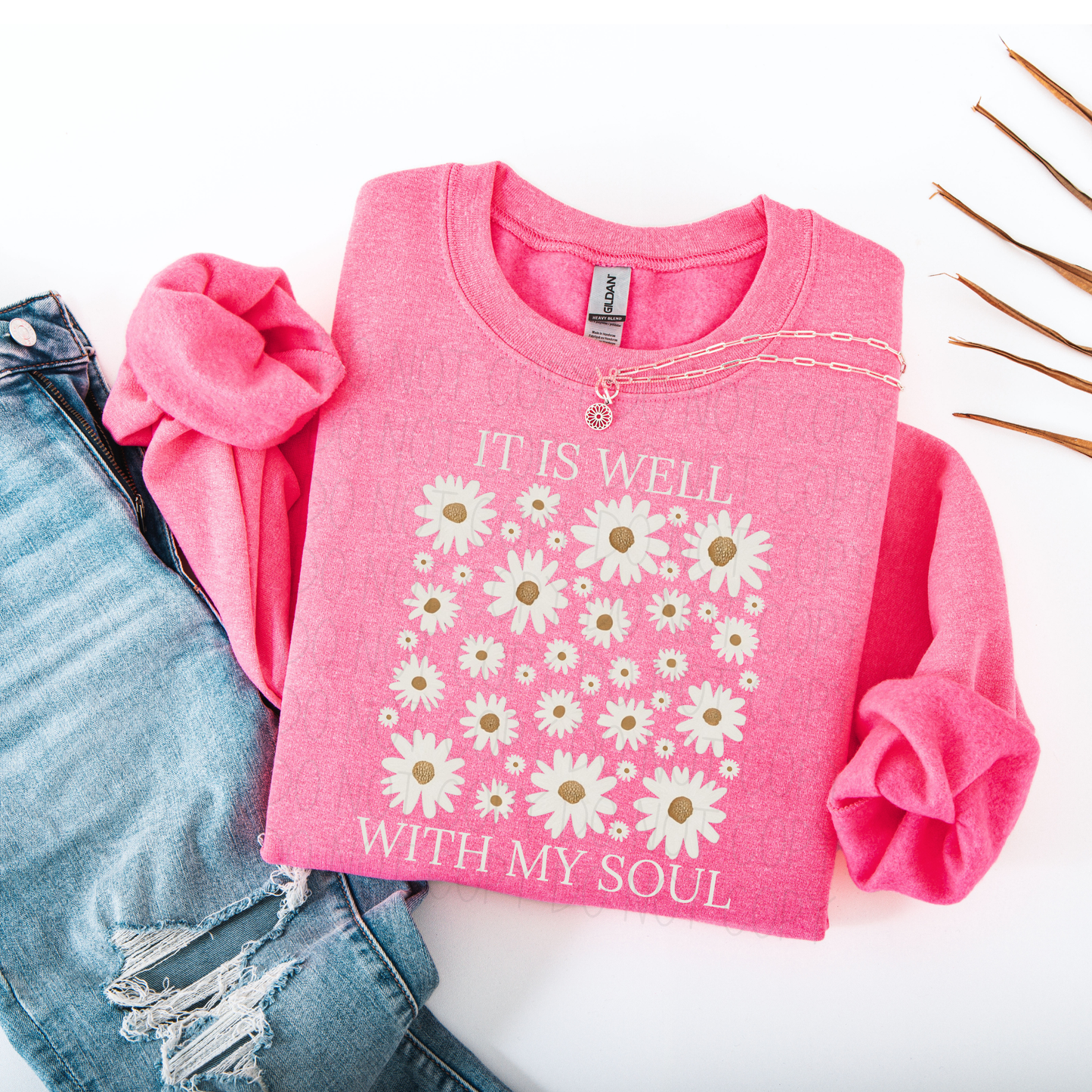 It is well with my soul- DTF Transfer (FLOWER)