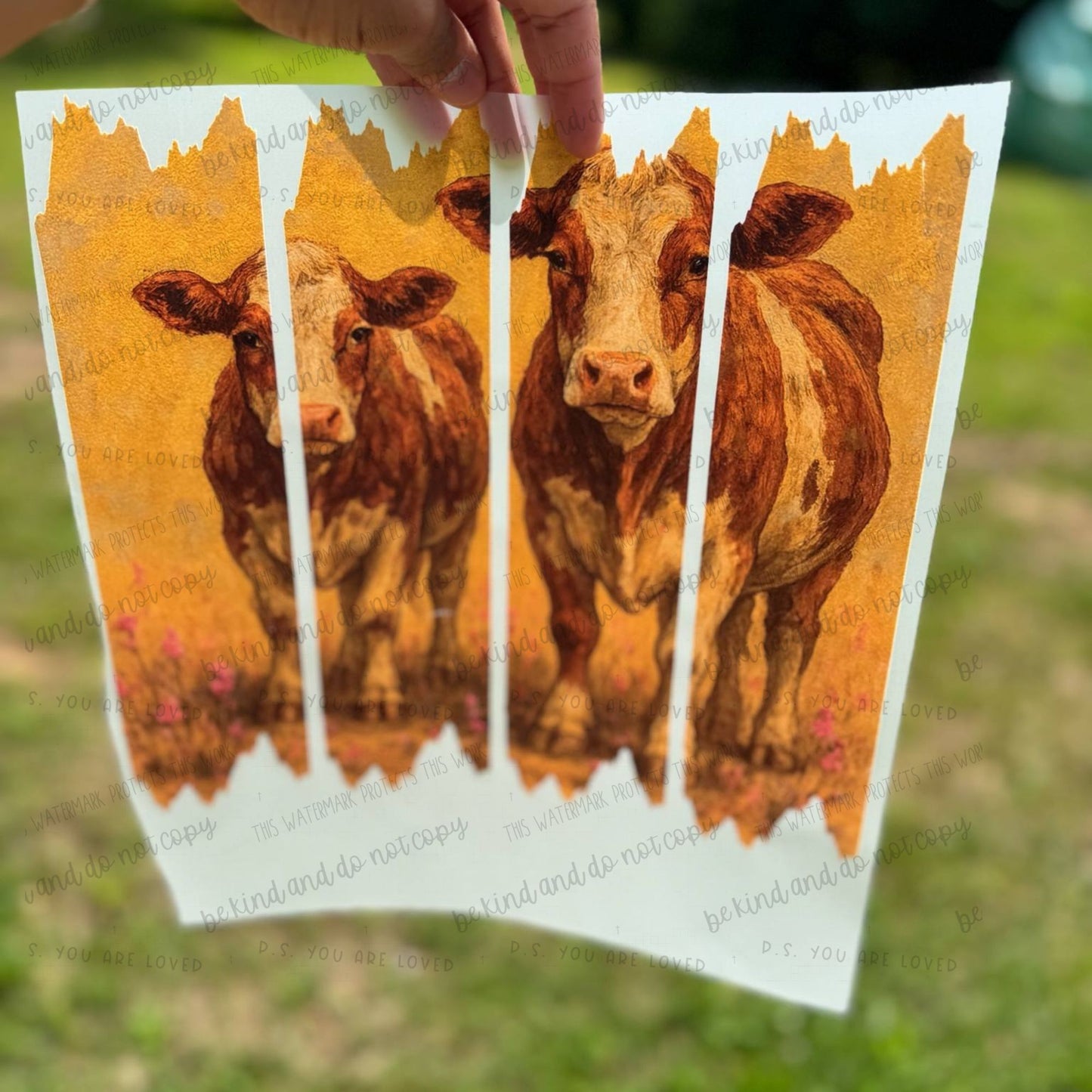 Cows-DTF Transfer