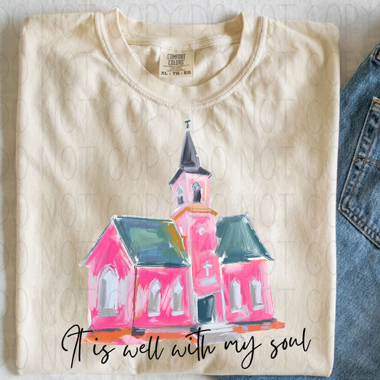 It is well with my soul -Church- DTF Transfer