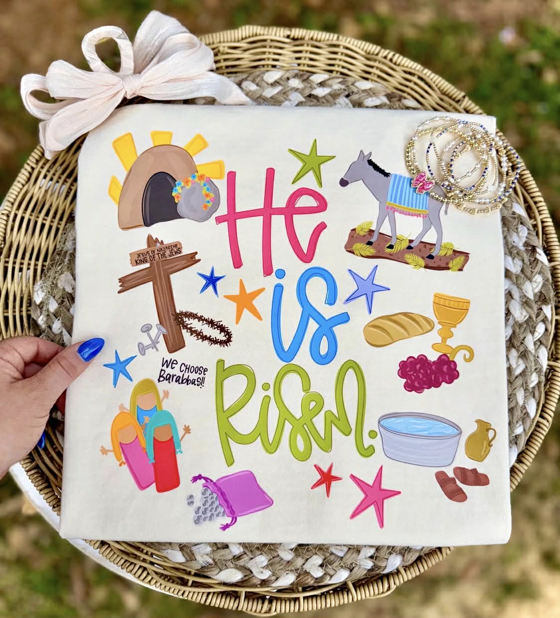 He is Risen- DTF Transfer