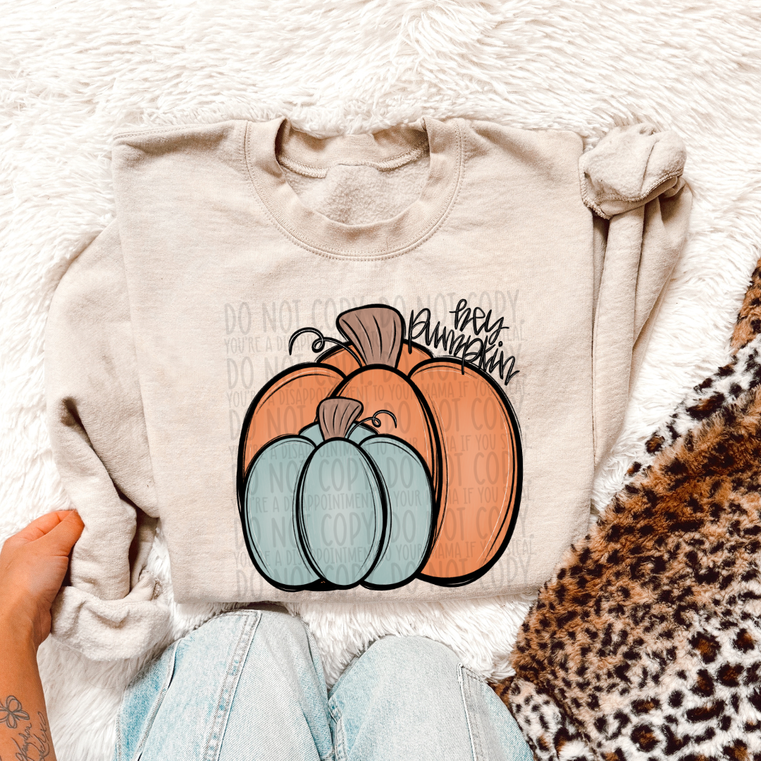 Hey Pumpkin - DTF Transfer