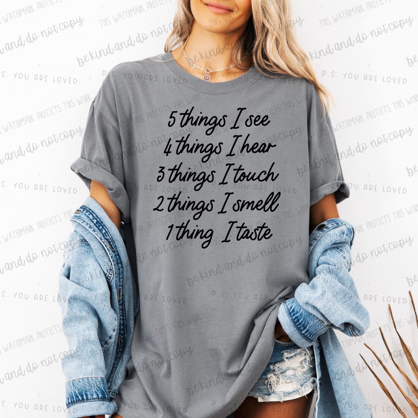 5 Things I see-DTF Transfer