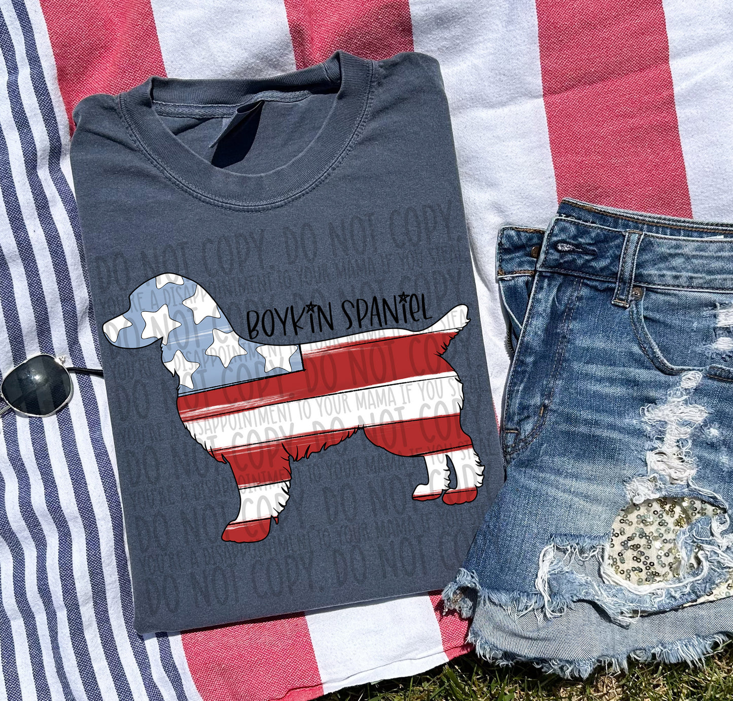 Patriotic Tee- Comfort Color