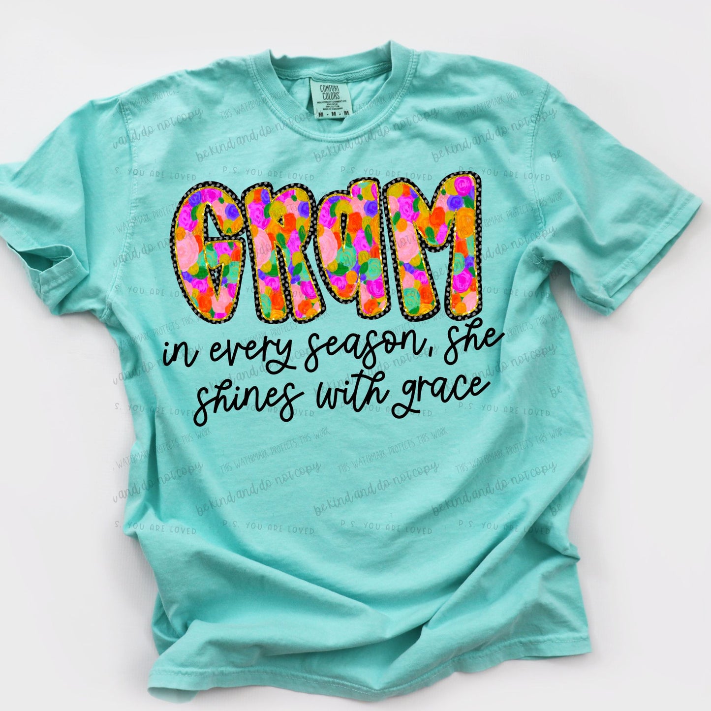 Gram-She shines with grace- Comfort Color