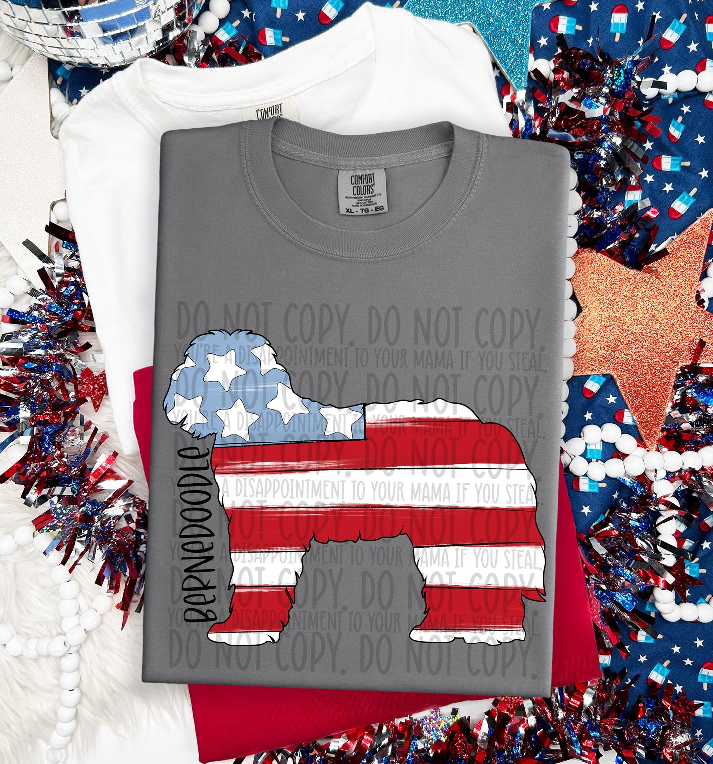 Patriotic Dogs - DTF Transfer