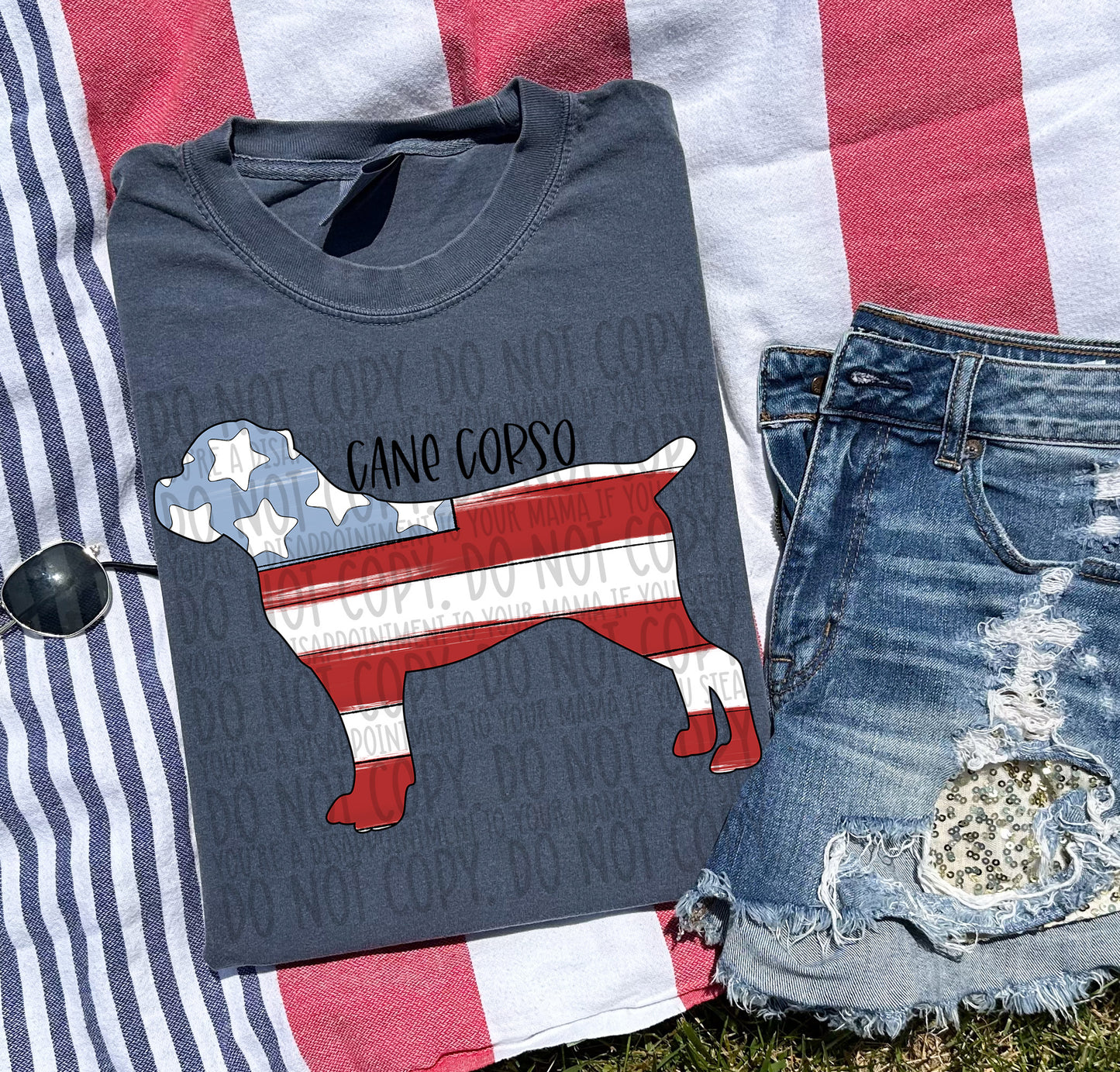 Patriotic Tee- Comfort Color