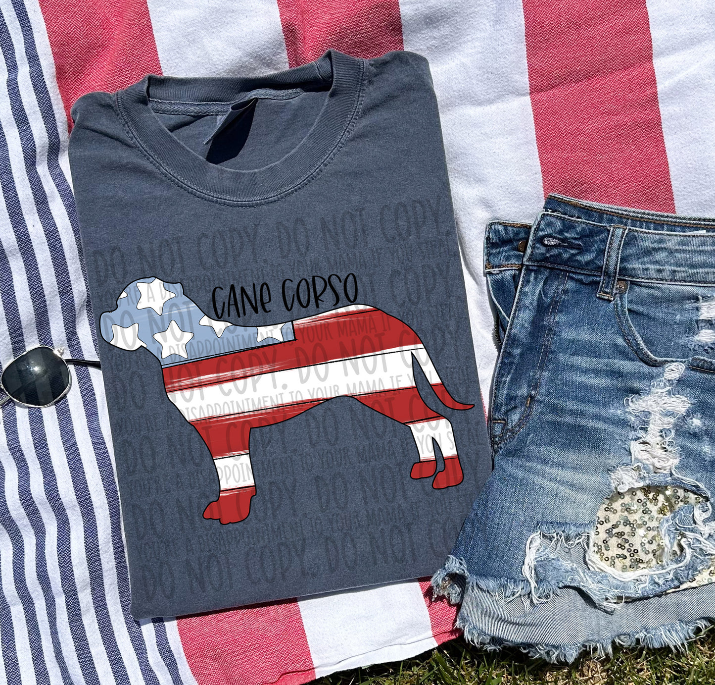 Patriotic Tee- Comfort Color