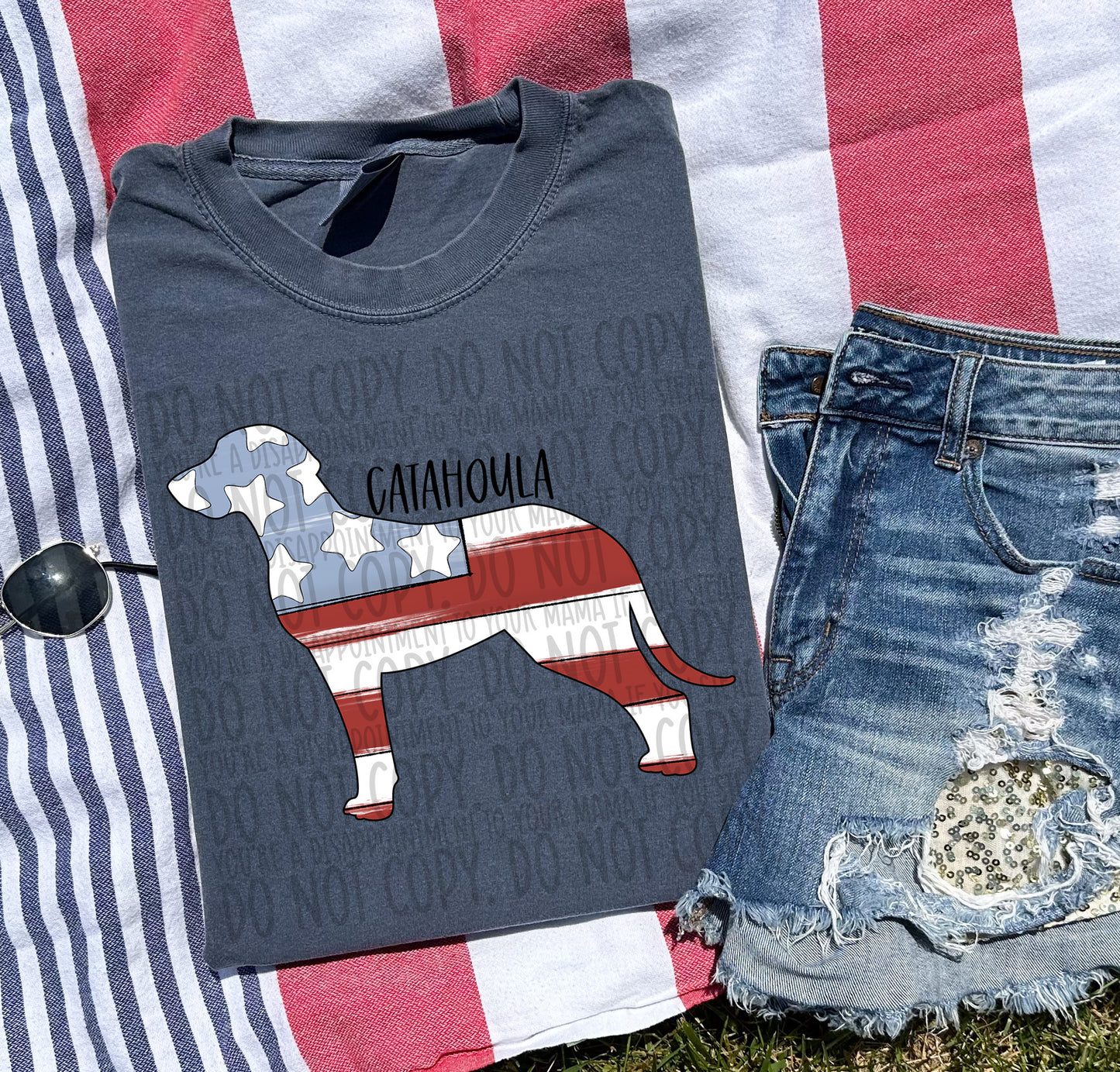Patriotic Tee- Comfort Color