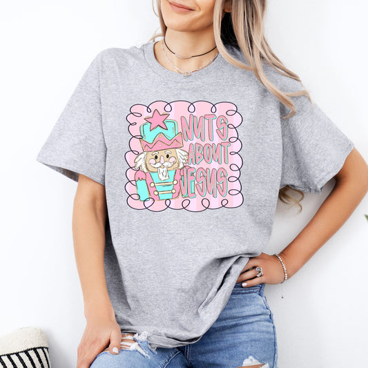 Nuts about Jesus- DTF Transfer