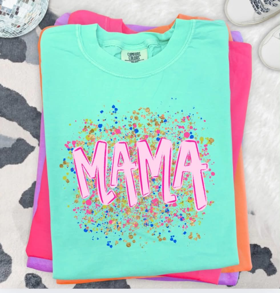 Watercolor Mama- DTF Transfer