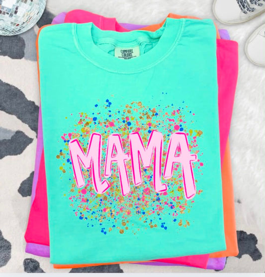 Watercolor Mama- DTF Transfer