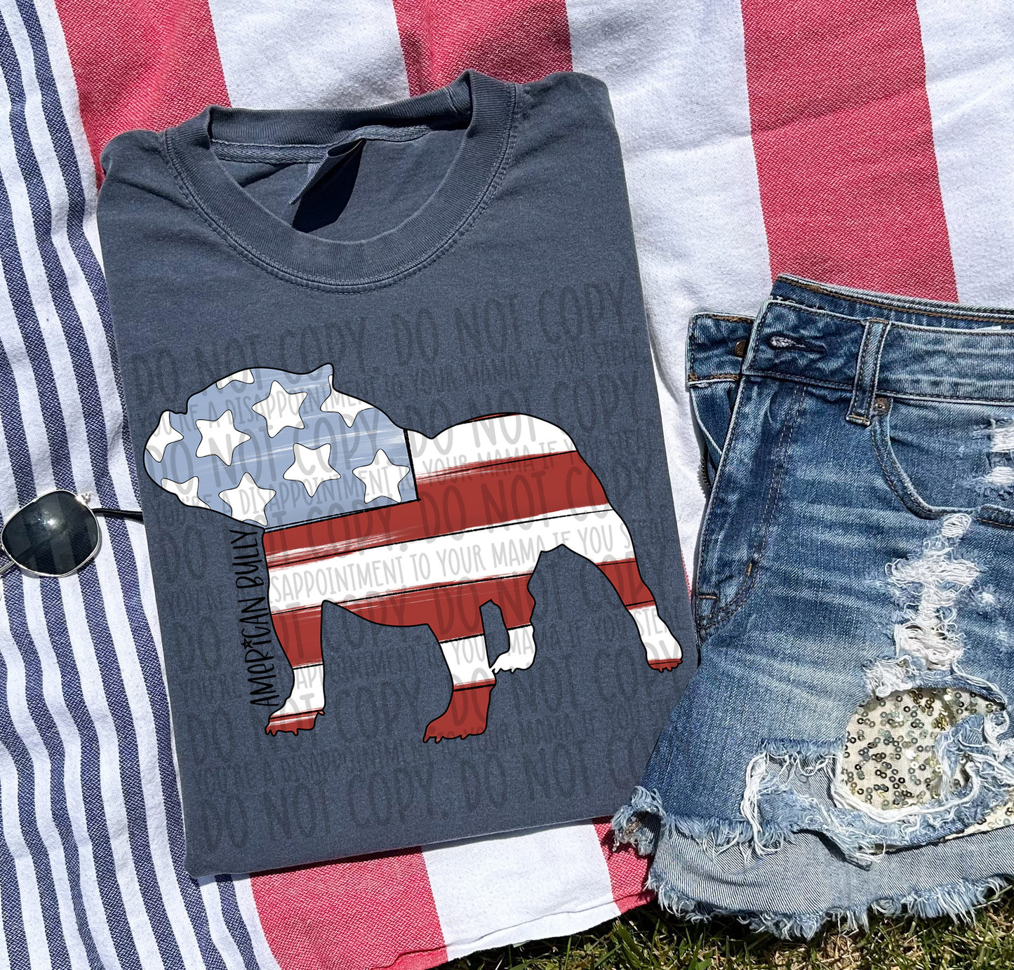 Patriotic Tee- Comfort Color