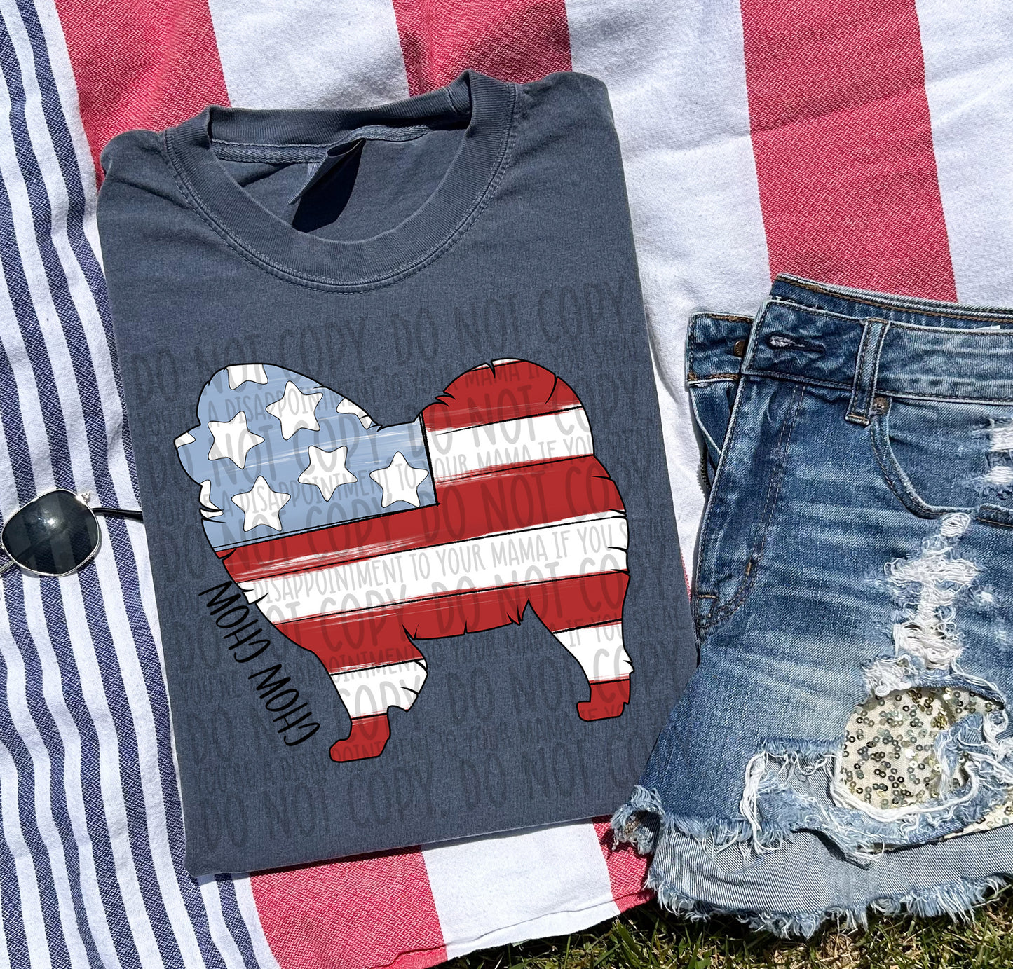 Patriotic Tee- Comfort Color