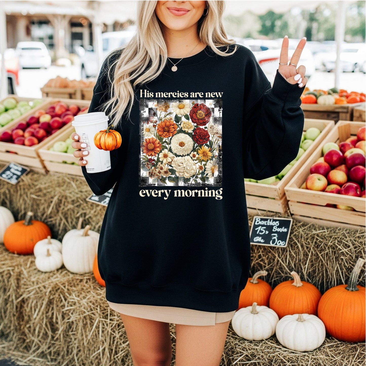 His mercies are new every morning- DTF Transfer