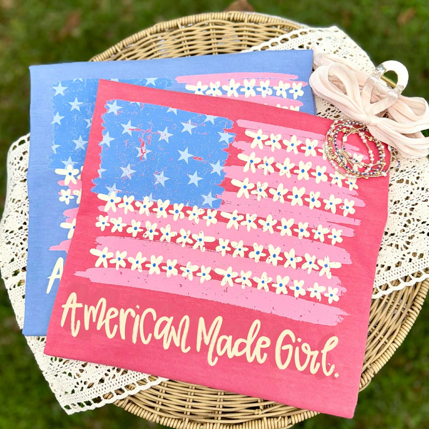 American Made Girl- DTF Transfer