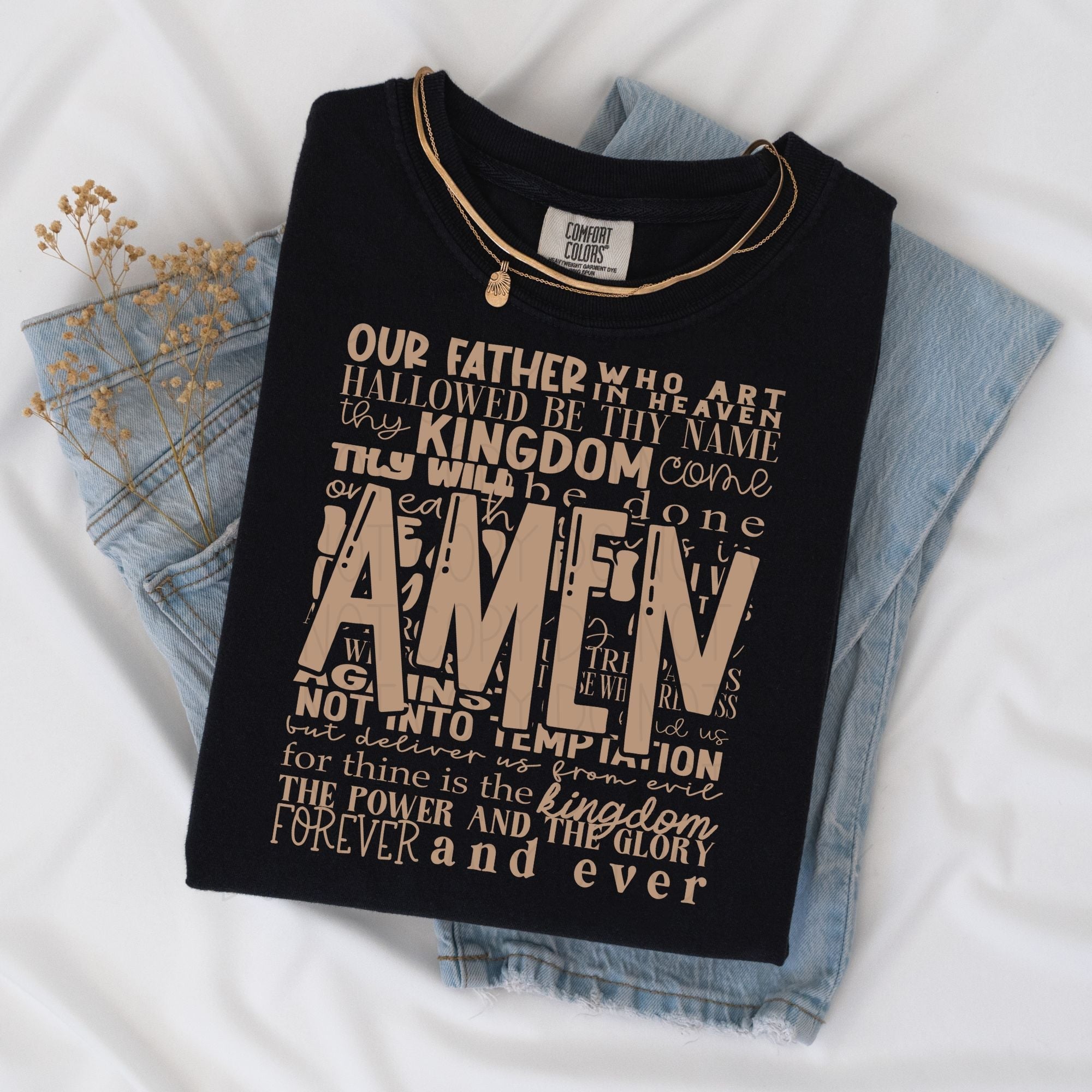 Lord's Prayer-Tank Ink – D&EC Wholesale
