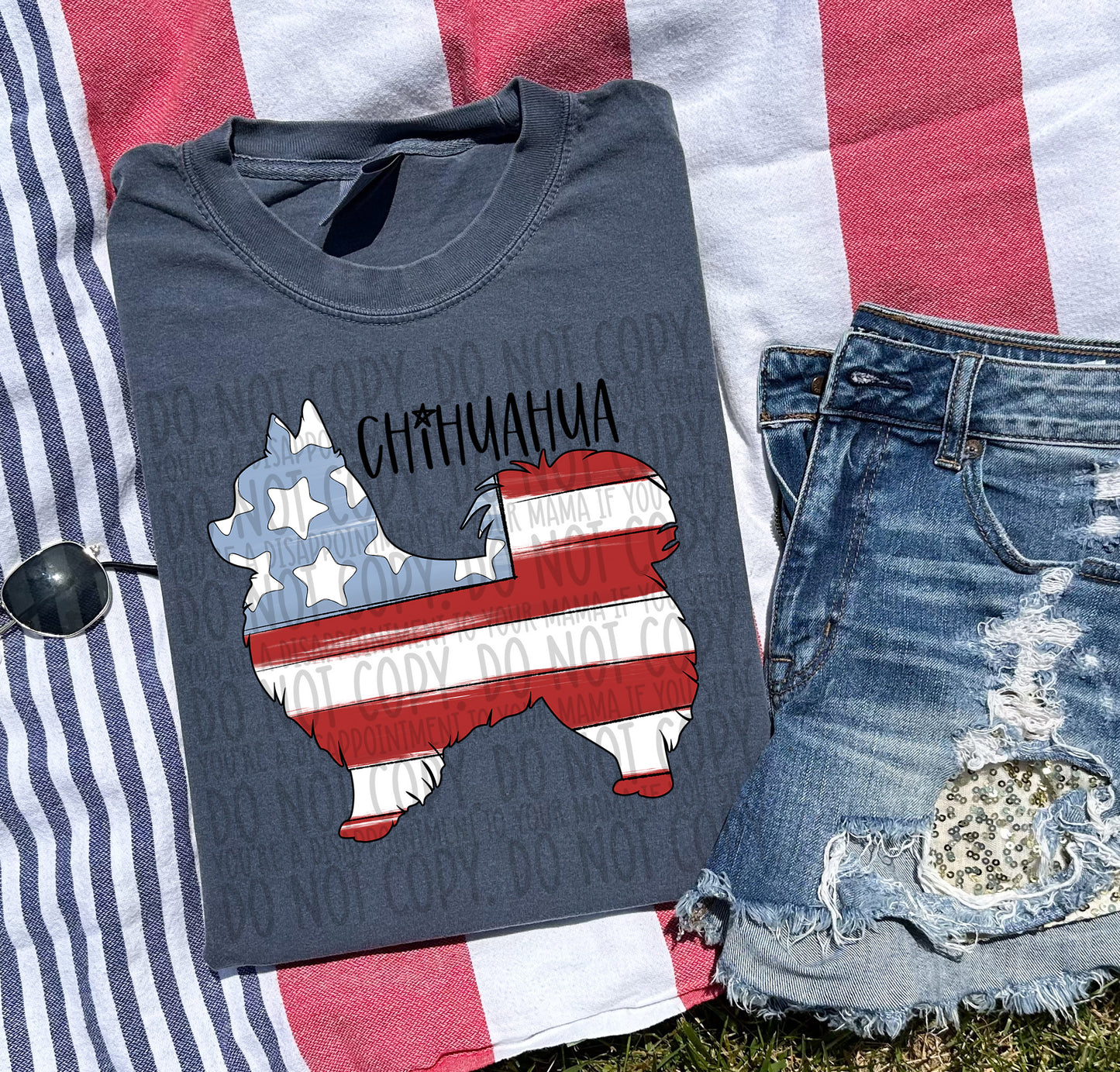 Patriotic Tee- Comfort Color