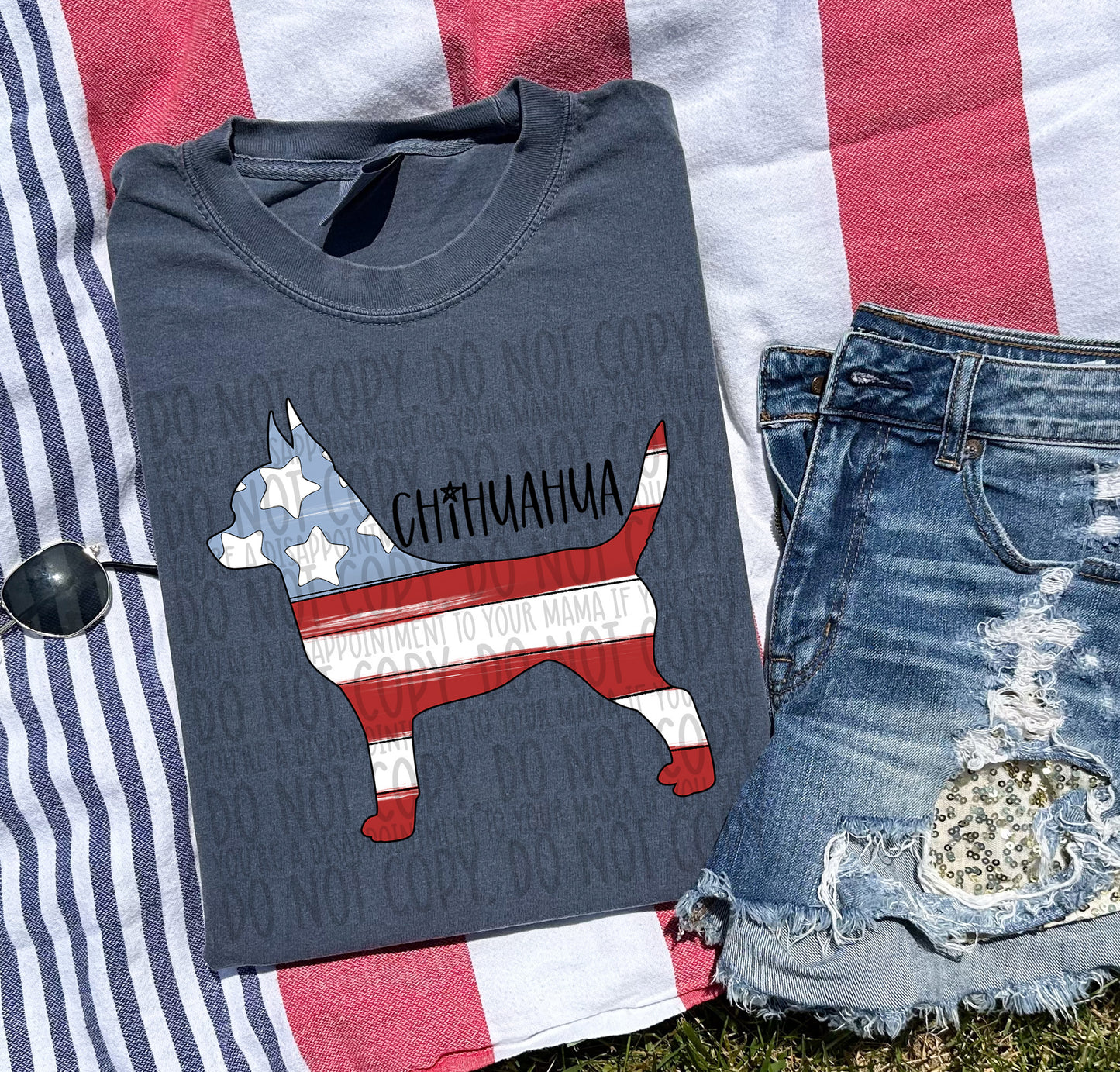 Patriotic Tee- Comfort Color