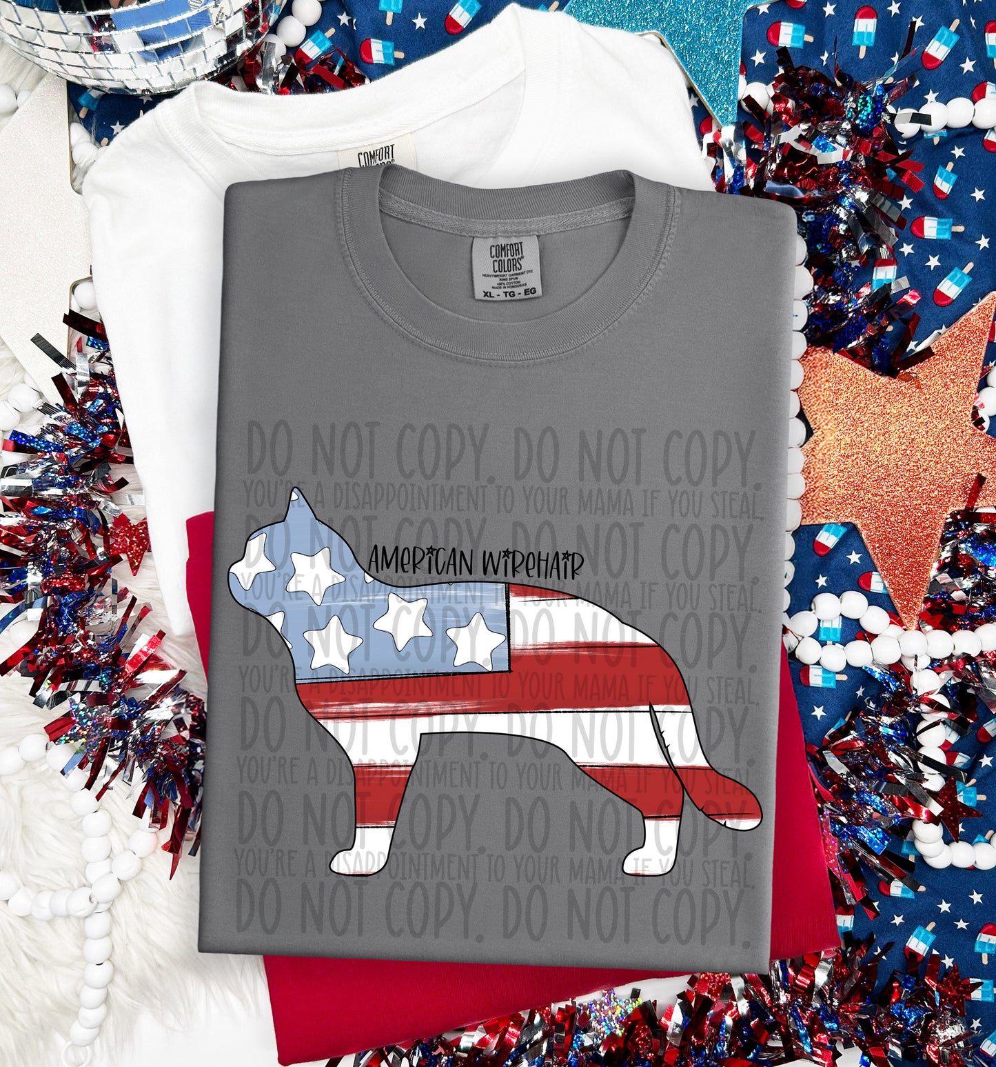 Patriotic Dogs - DTF Transfer