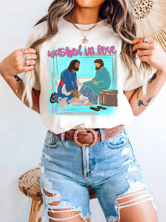 Washed In Love - DTF Transfer