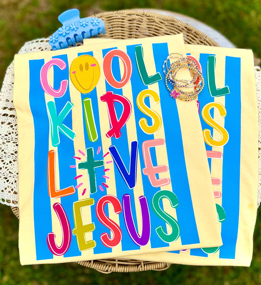 Cool Kids Love Jesus- DTF Transfer