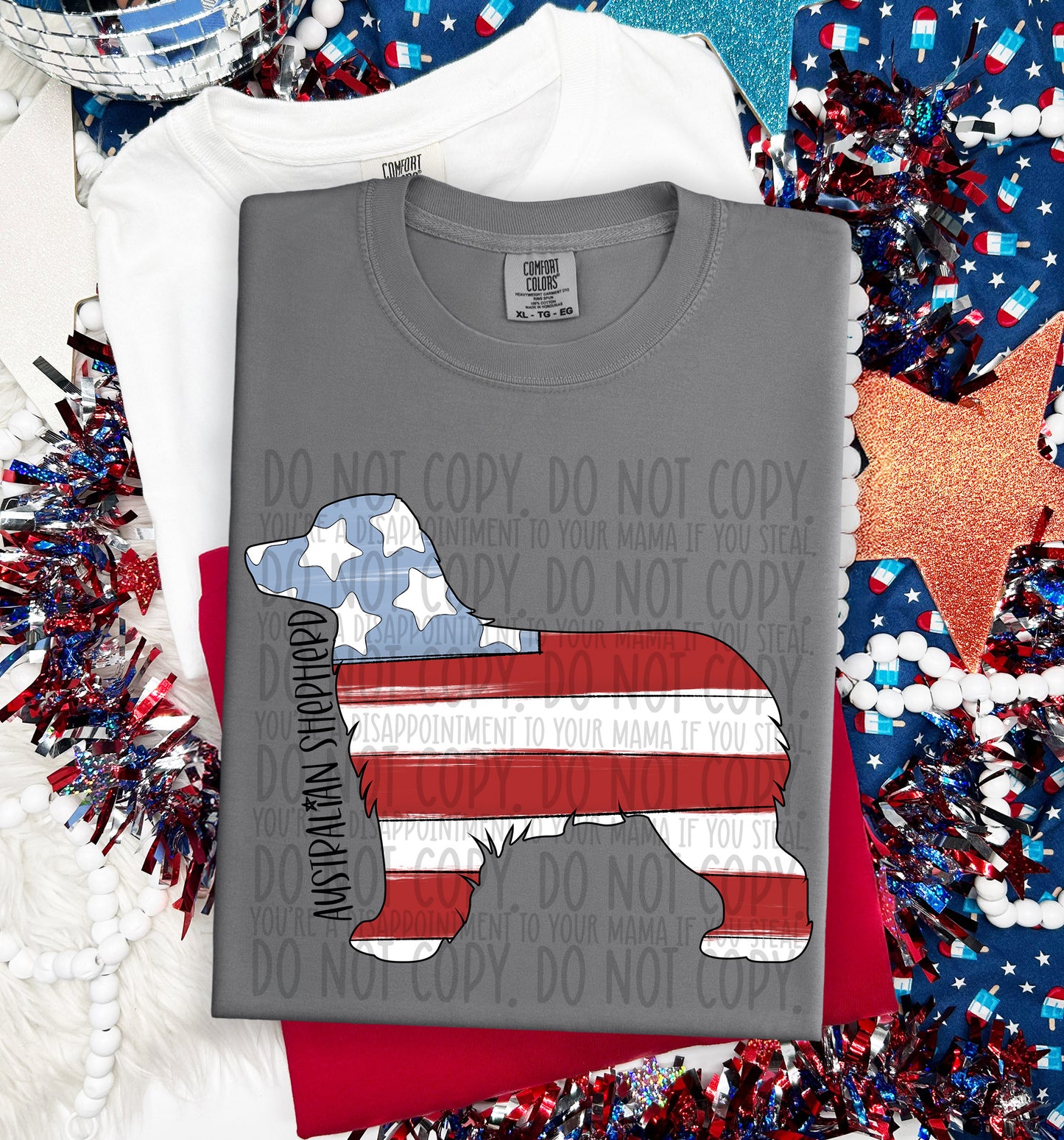 Patriotic Dogs - DTF Transfer