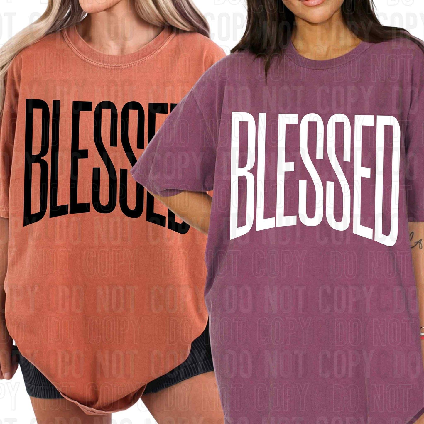 Blessed- DTF Transfer