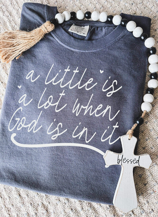 A little is a lot when God is in it -dtf transfer