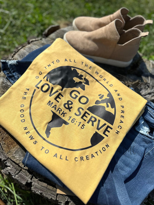 Go love & serve - Comfort Color