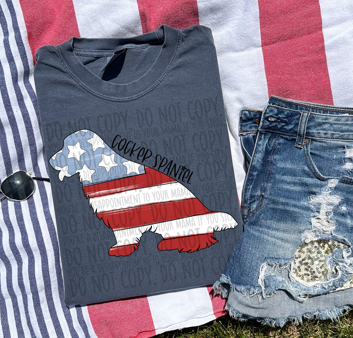 Patriotic Tee- Comfort Color