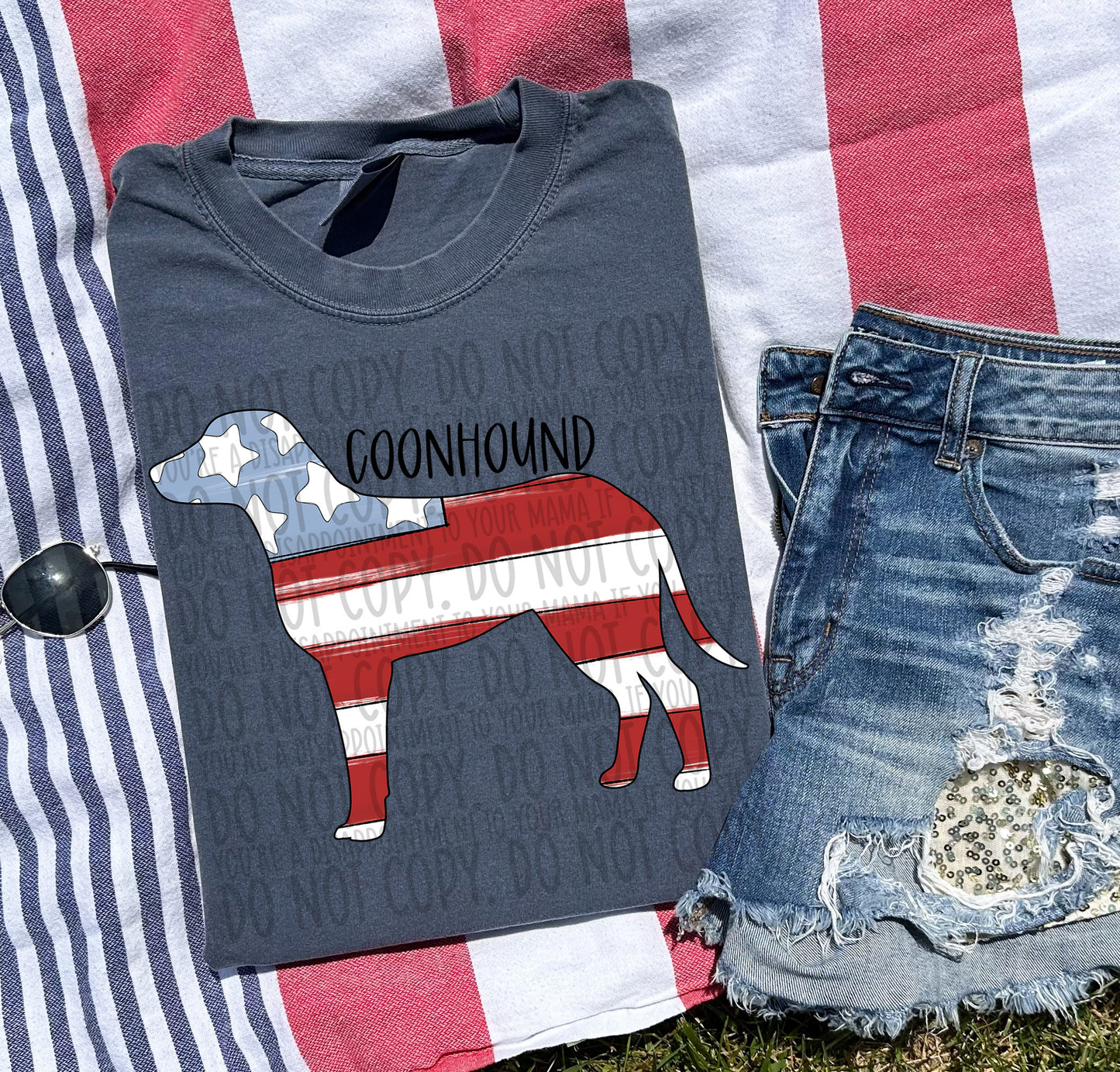 Patriotic Tee- Comfort Color