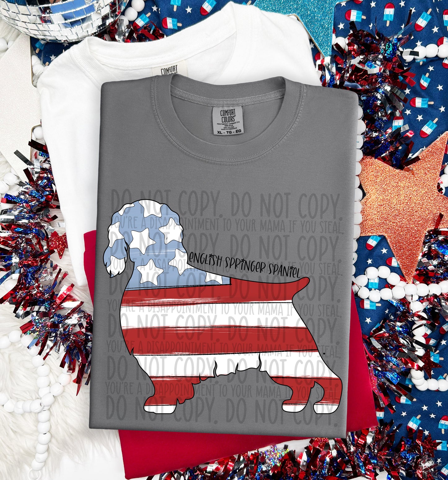 Patriotic Dogs - DTF Transfer