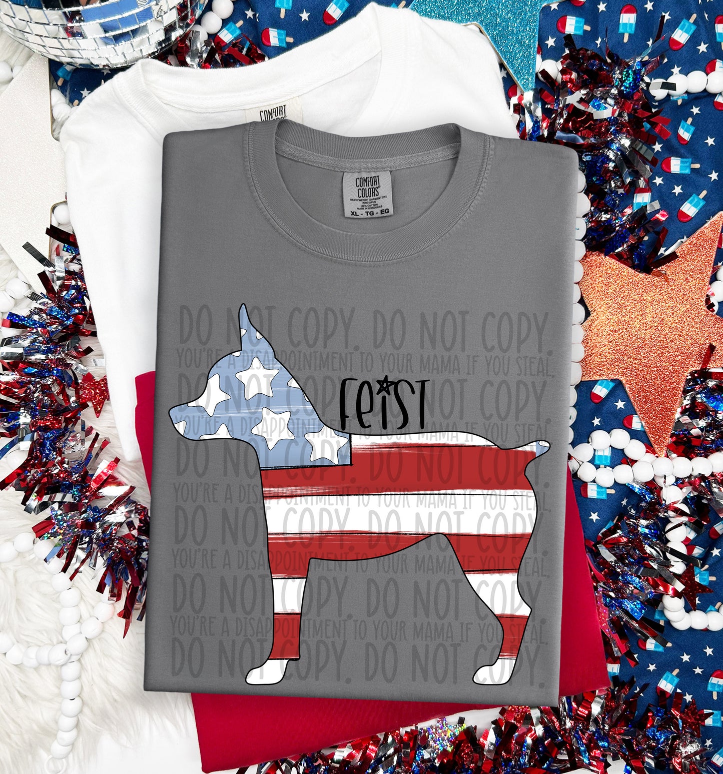 Patriotic Dogs - DTF Transfer