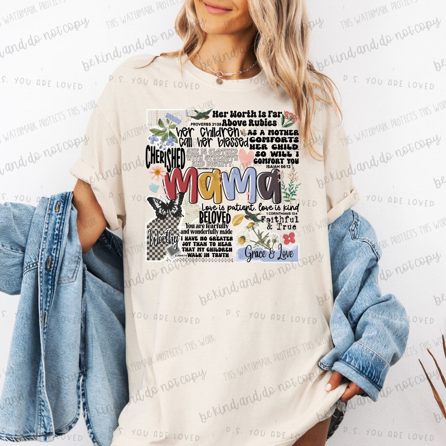 Mama Her worth is far above rubies-DTF Transfer