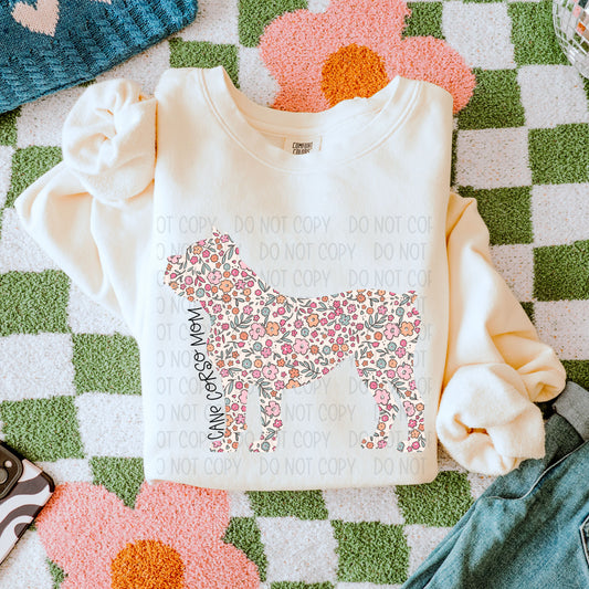 Cane Corso Dog Mom-Comfort Color Sweatshirt