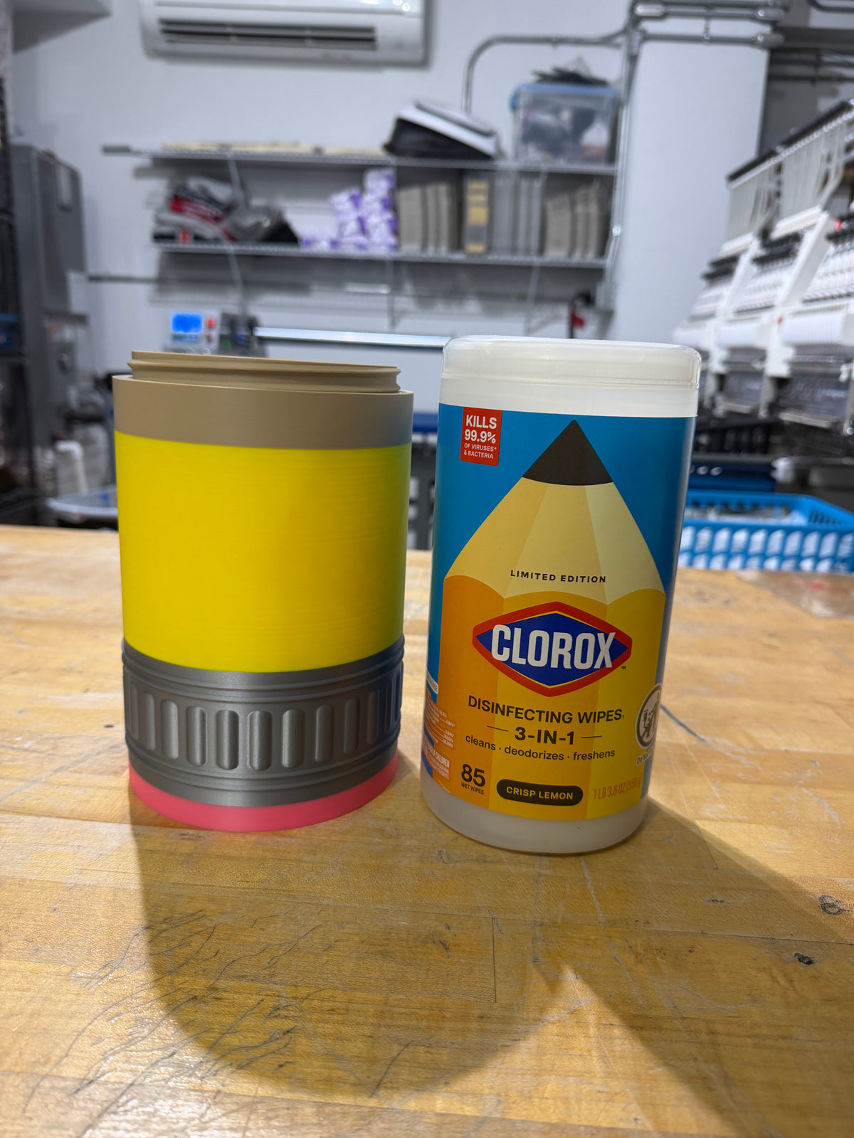 3D Printed Disinfecting Wipes Holder | Wipes Container | Blank