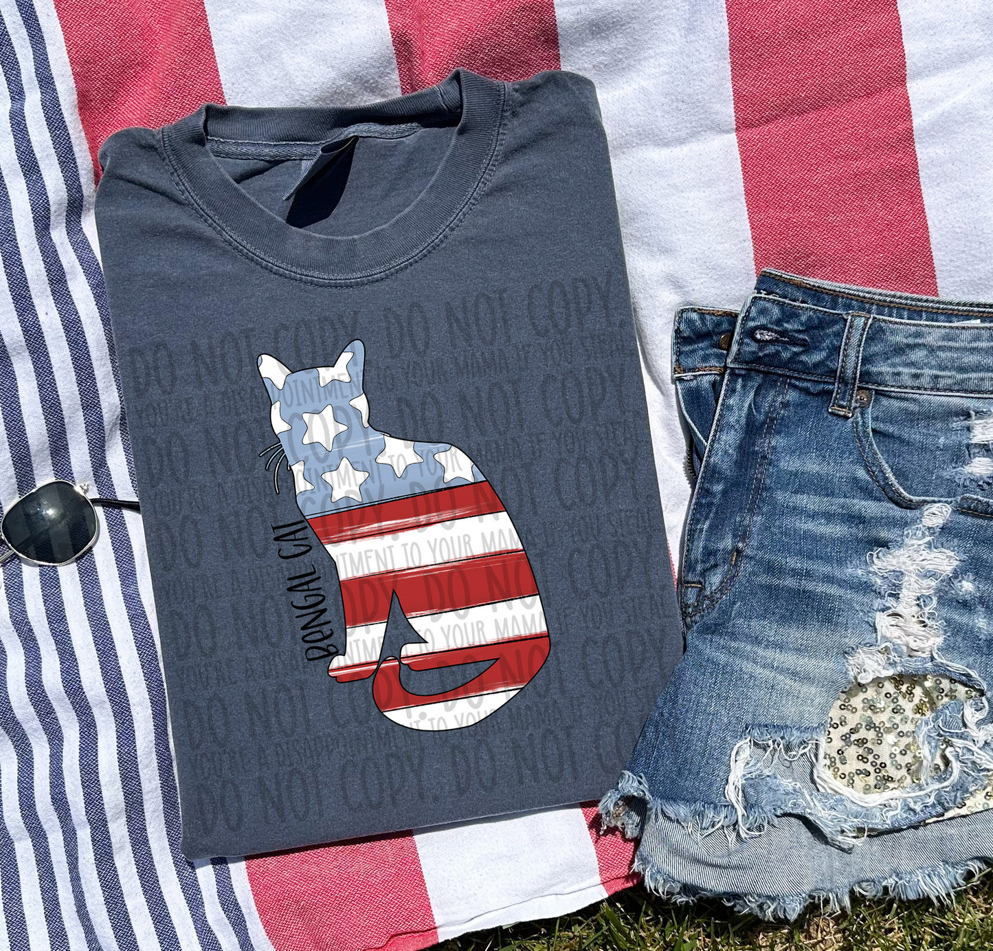 Patriotic Tee- Comfort Color