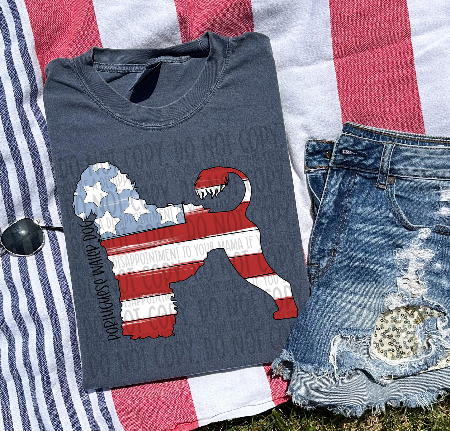 Patriotic Tee- Comfort Color