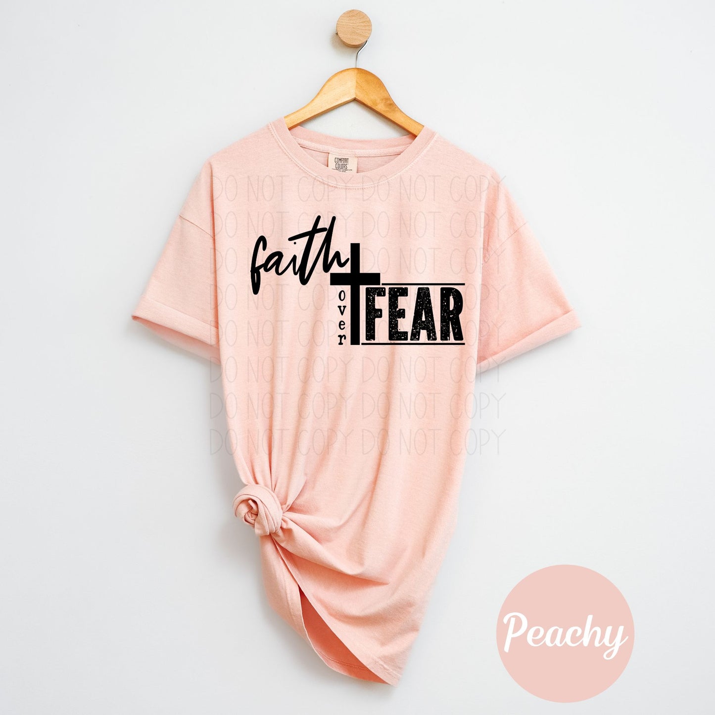 Faith over fear-DTF Transfer