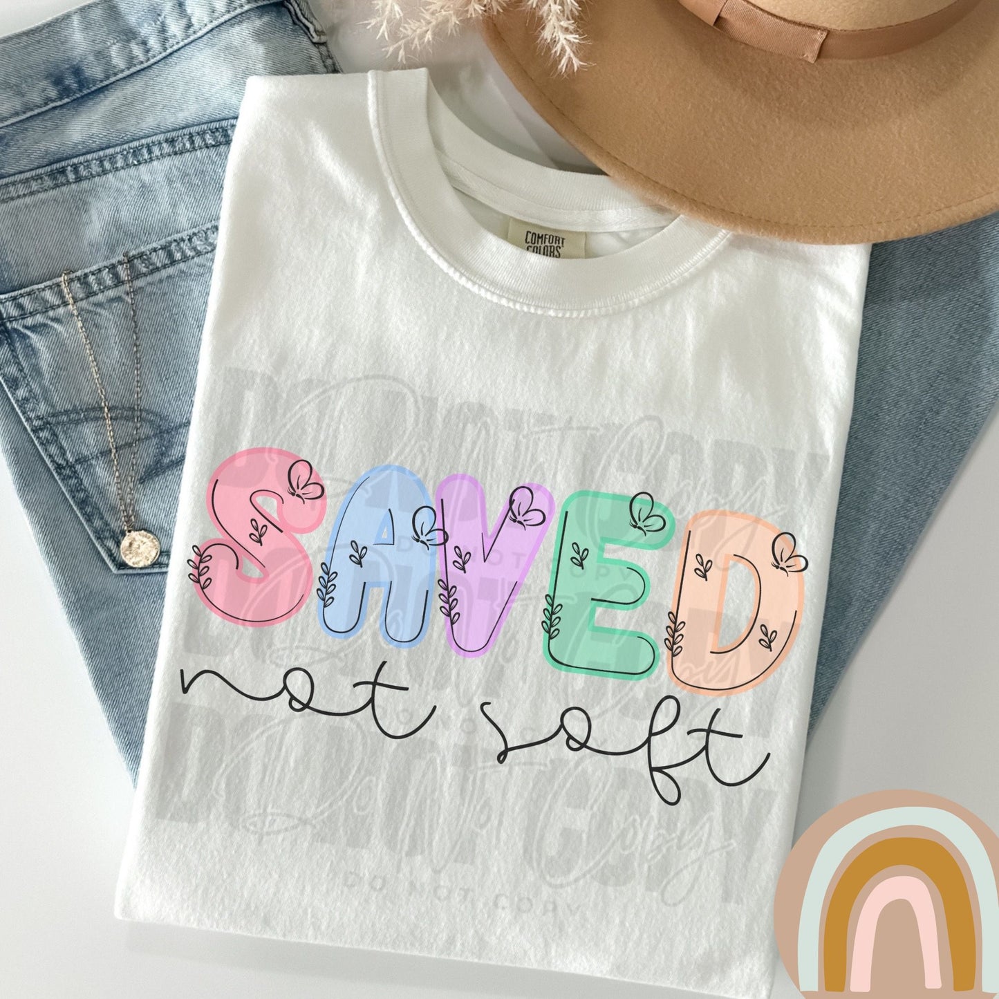 Saved not soft- DTF Transfer