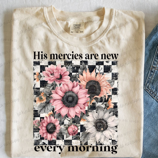 His mercies are new every morning-DTF Transfer