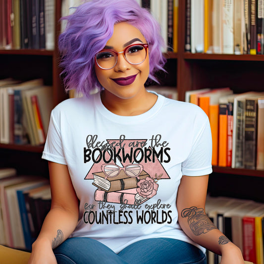 Blessed are the Bookworms-DTF Transfer