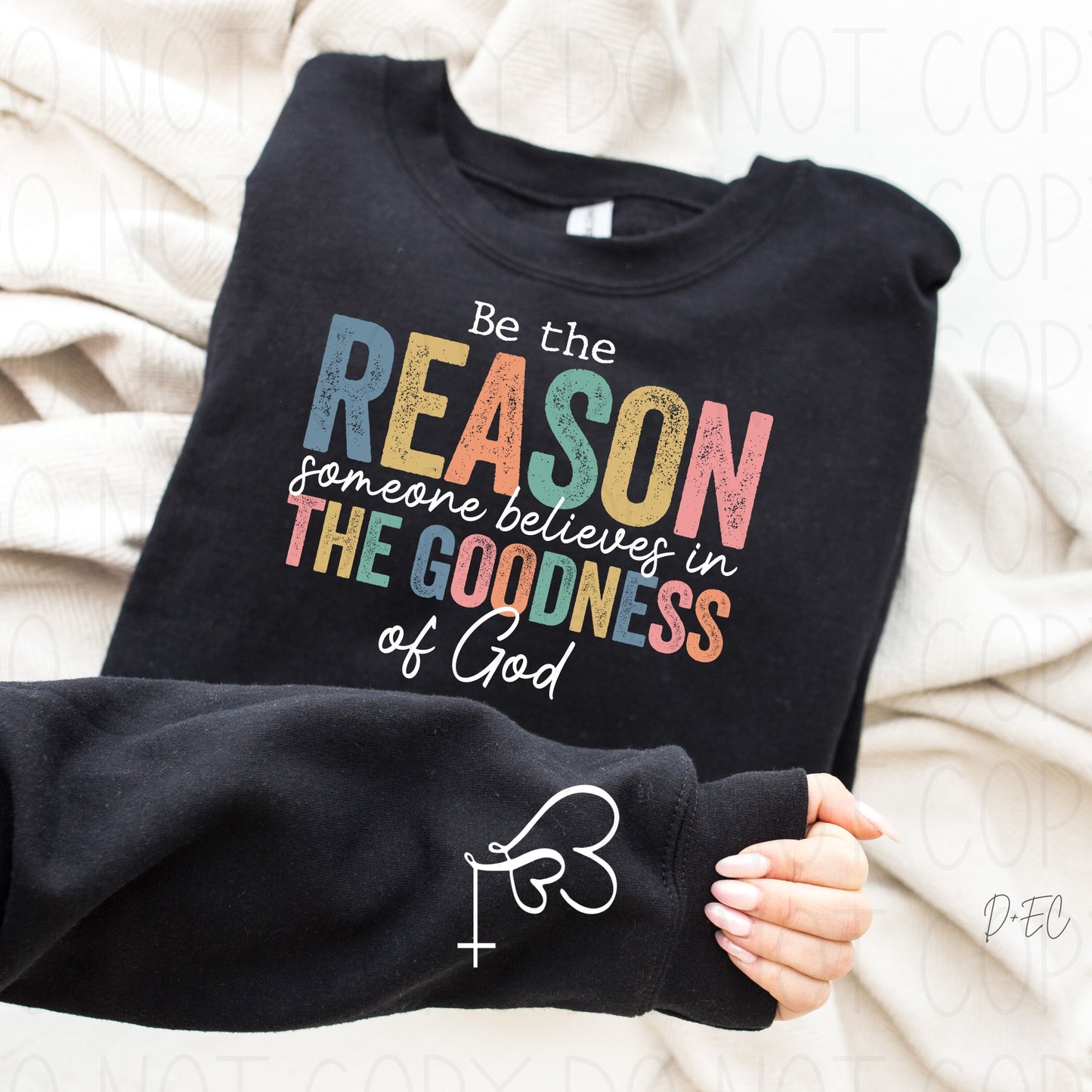 Be the reason someone believes in God-SET-dtf transfer